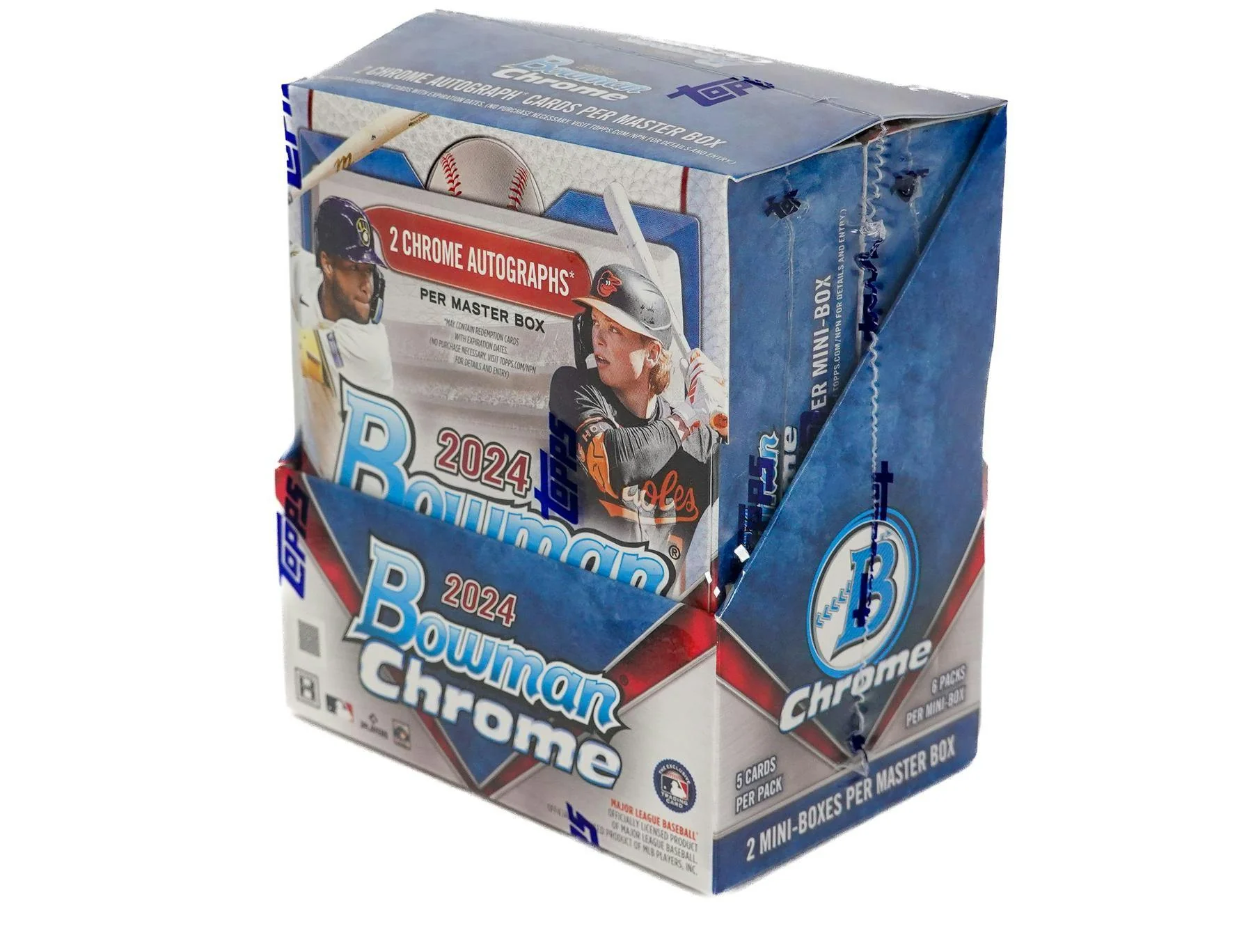 2024 Bowman Chrome Baseball Hobby Box - Image 2
