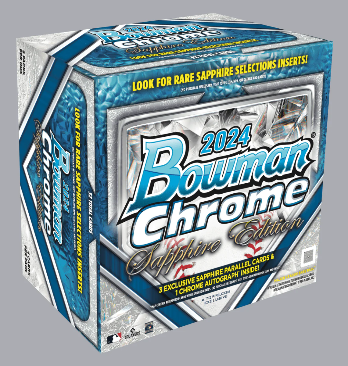2024 Bowman Chrome Baseball Sapphire Edition - Hobby Box