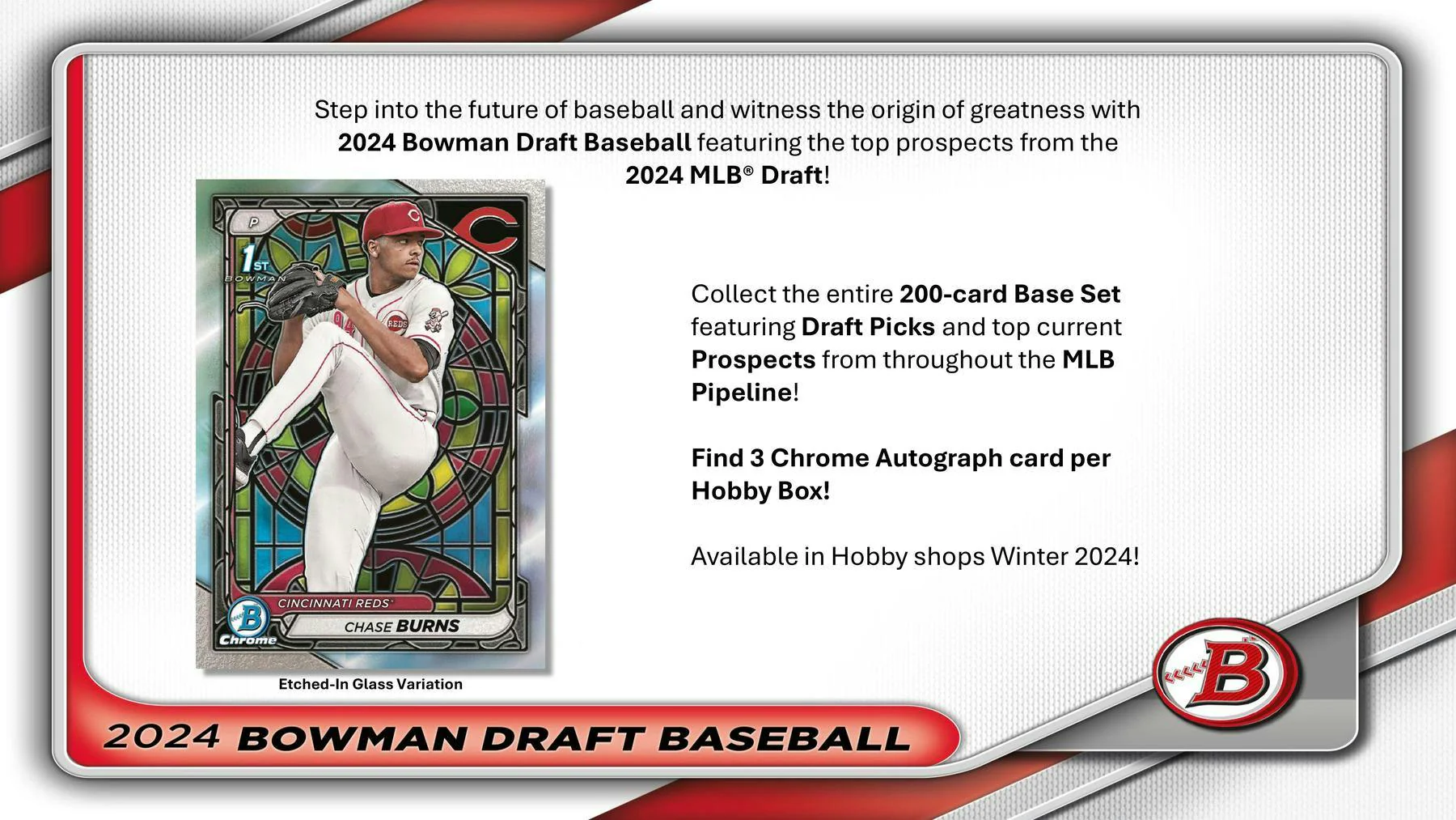 2024 Bowman Draft Baseball Hobby Jumbo Box - Image 3