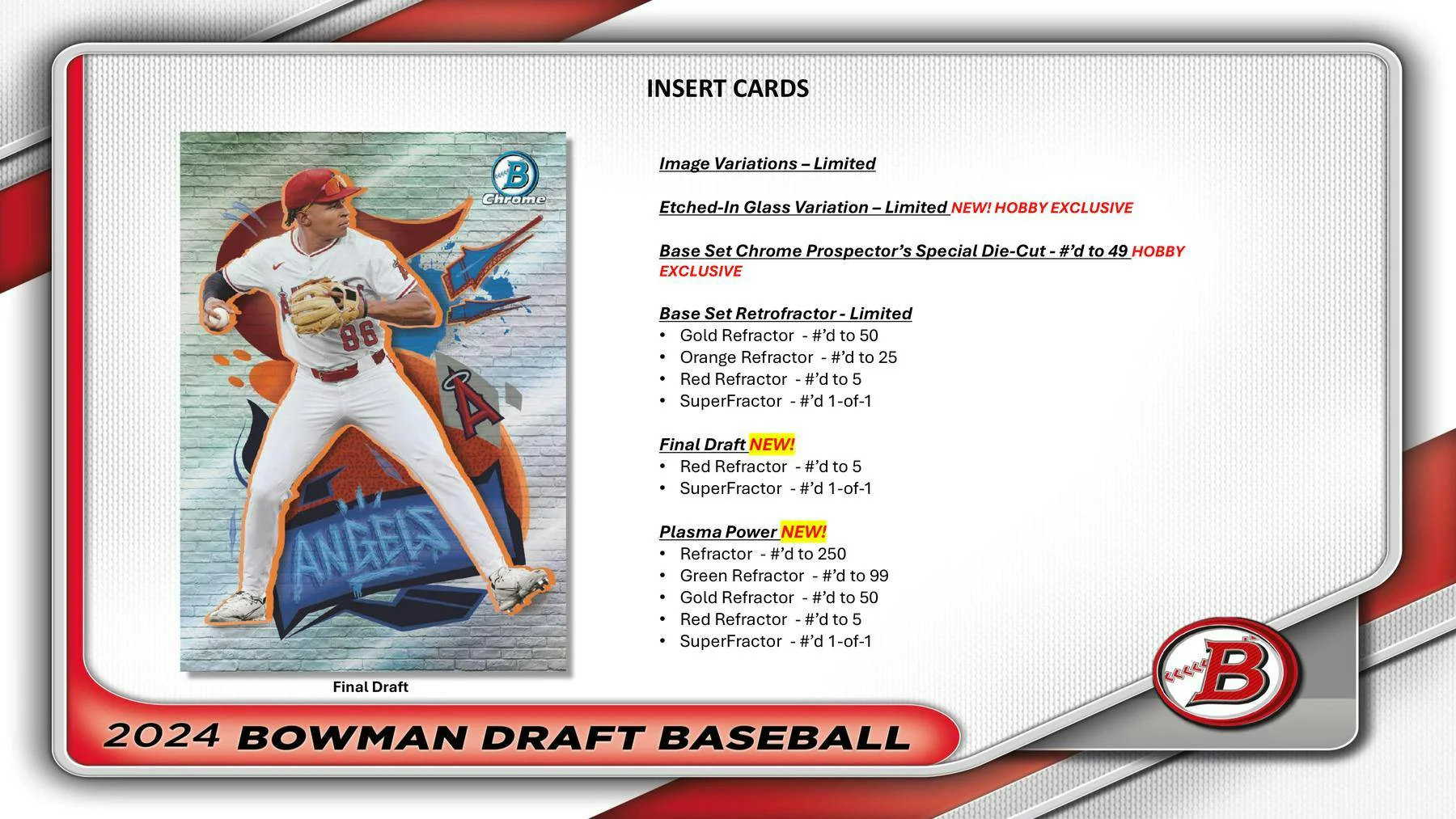 2024 Bowman Draft Baseball Hobby Jumbo Box - Image 5
