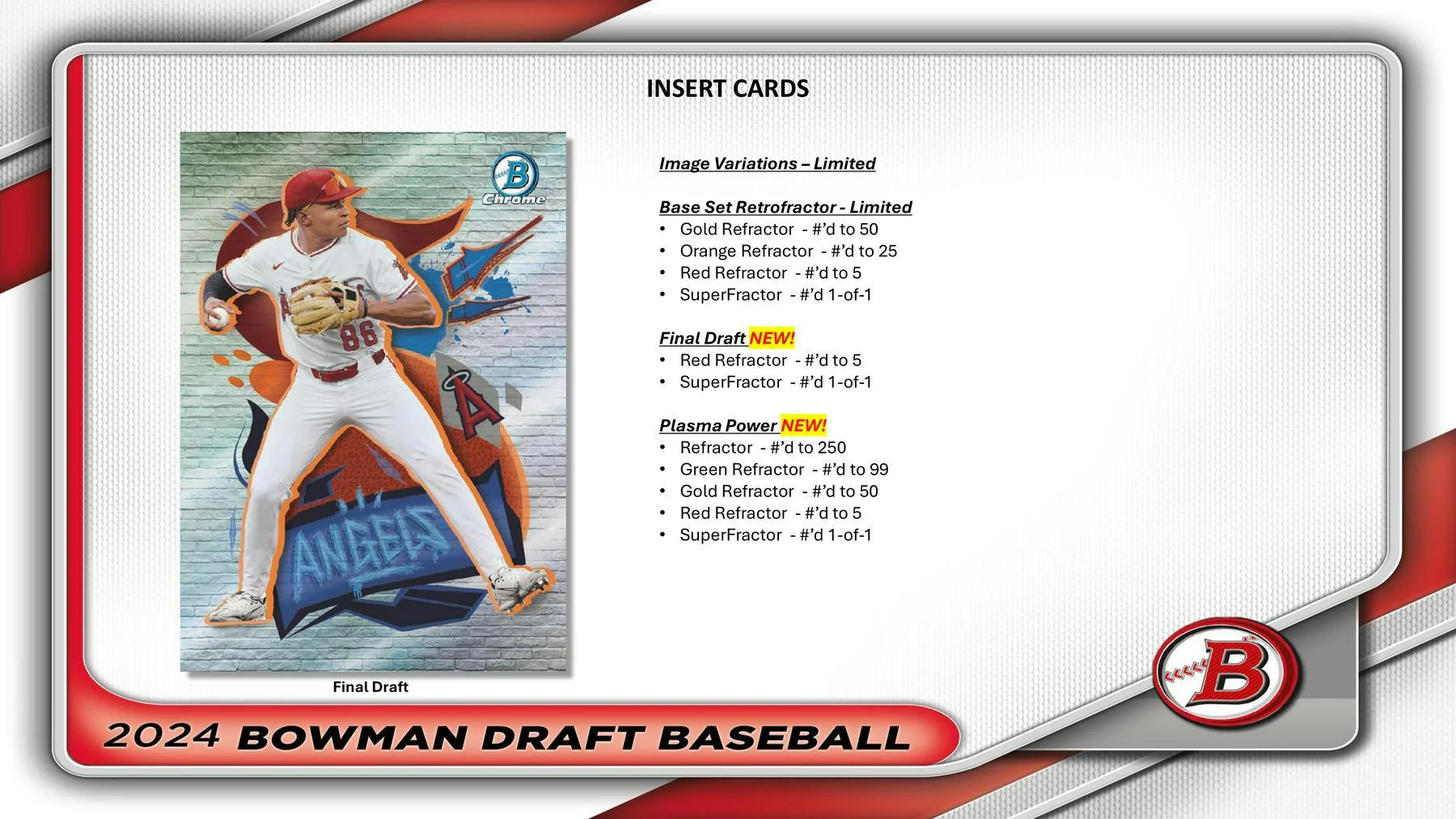 2024 Bowman Draft Baseball Super Jumbo Box - Image 5