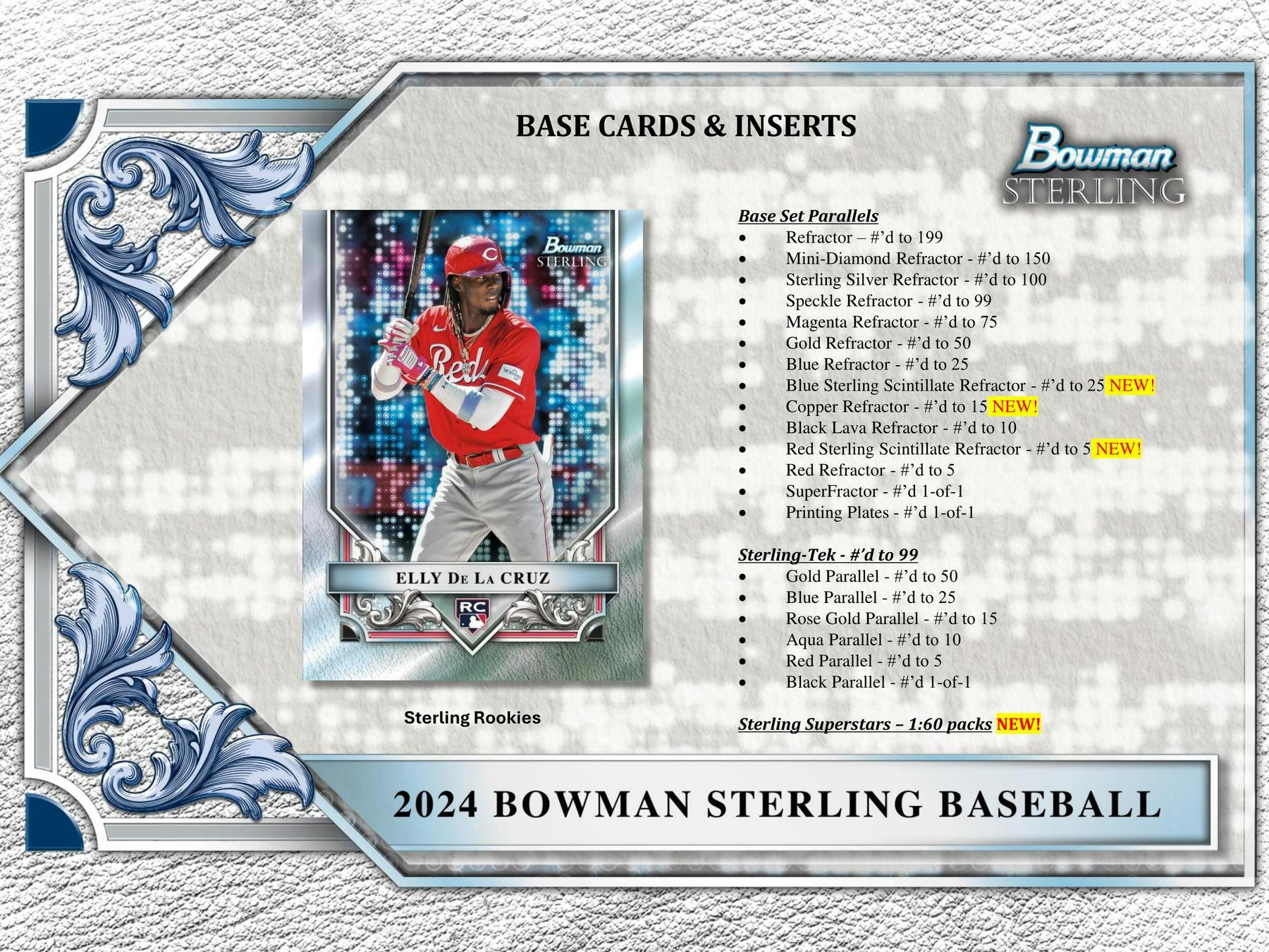 2024 Bowman Sterling Baseball Hobby Box - Image 4