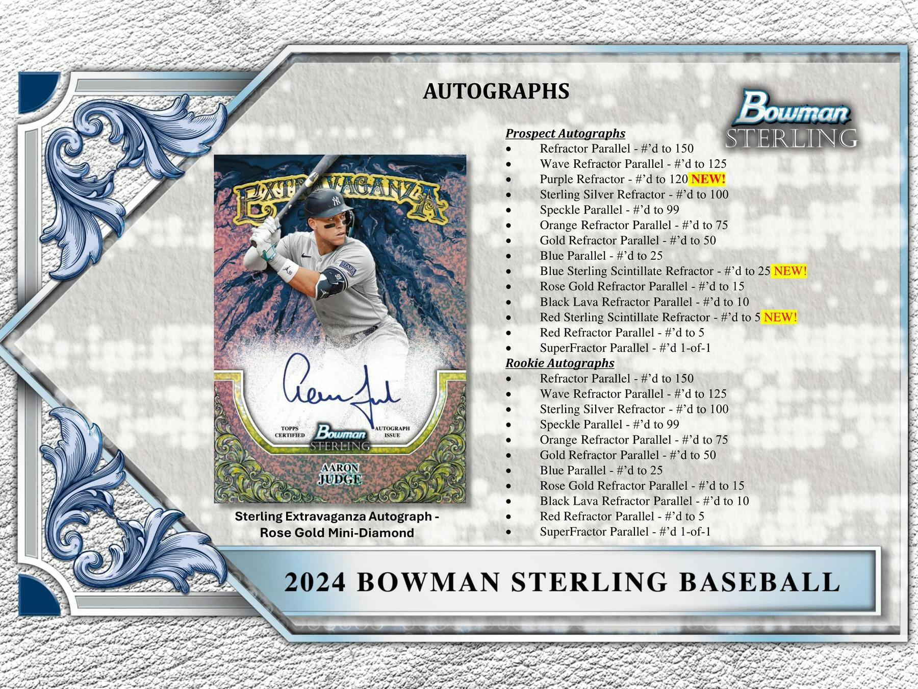 2024 Bowman Sterling Baseball Hobby Box - Image 5