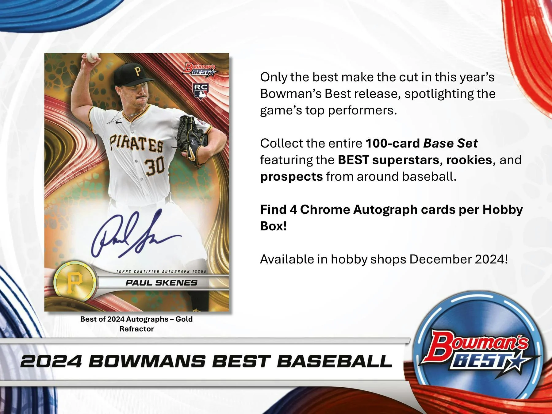 2024 Bowman's Best Baseball Hobby Box - Image 3