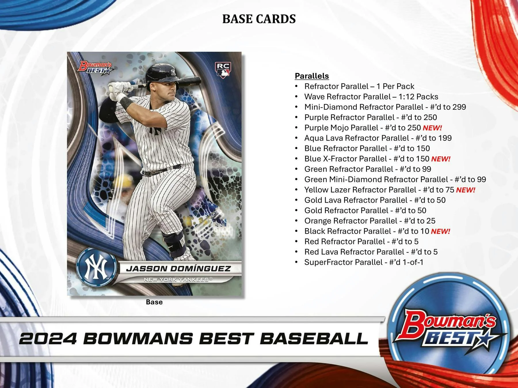 2024 Bowman's Best Baseball Hobby Box - Image 4