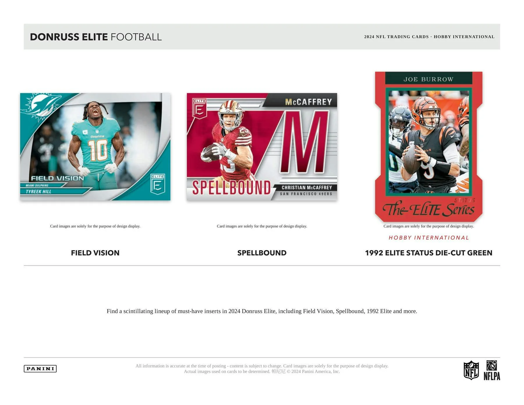 2024 Panini Donruss Elite Football International Hobby Box - Image 6