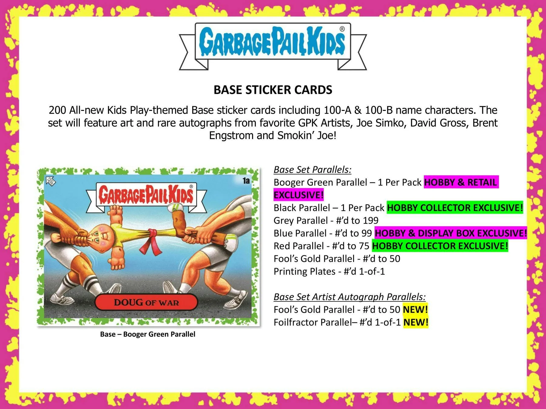 2024 Garbage Pail Kids - Kids-At-Play Hobby Box - Image 4