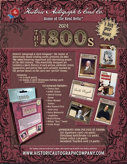 2024 Historic Autographs The 1800s - Image 2