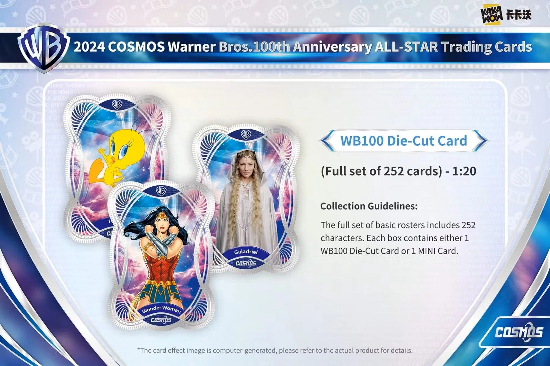 2024 Kakawow Cosmos Warner Brothers 100th Anniversary Trading Cards Hobby Box - Image 10
