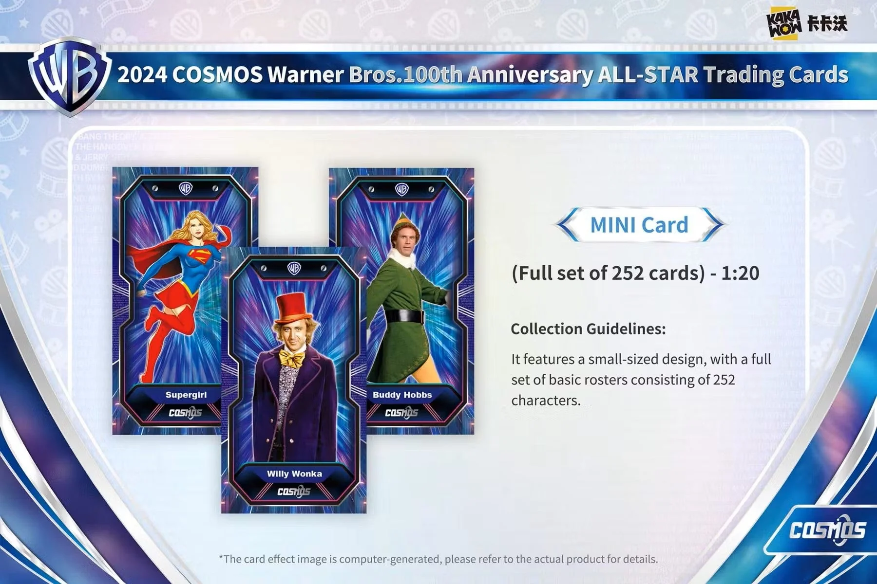 2024 Kakawow Cosmos Warner Brothers 100th Anniversary Trading Cards Hobby Box - Image 11
