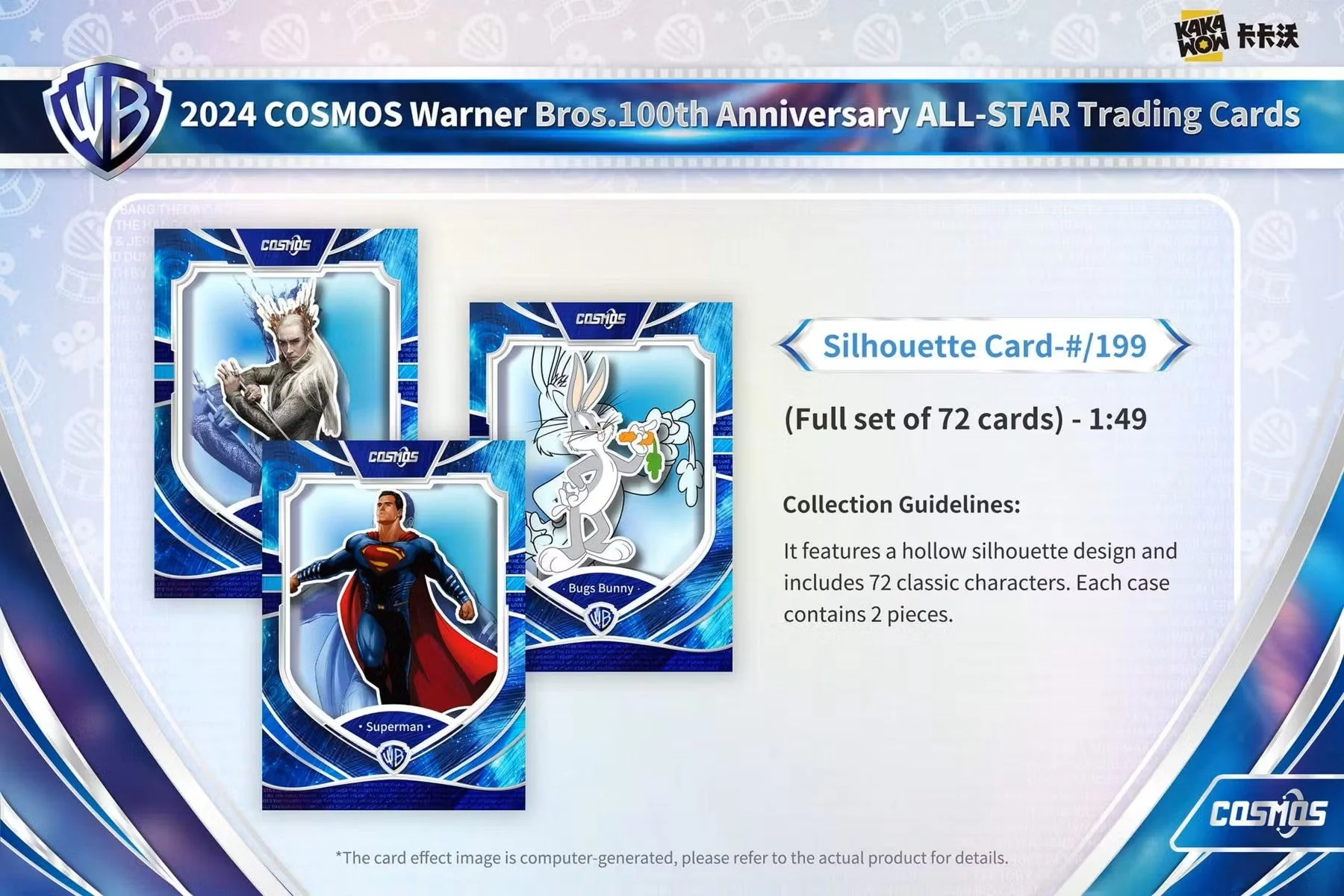 2024 Kakawow Cosmos Warner Brothers 100th Anniversary Trading Cards Hobby Box - Image 15