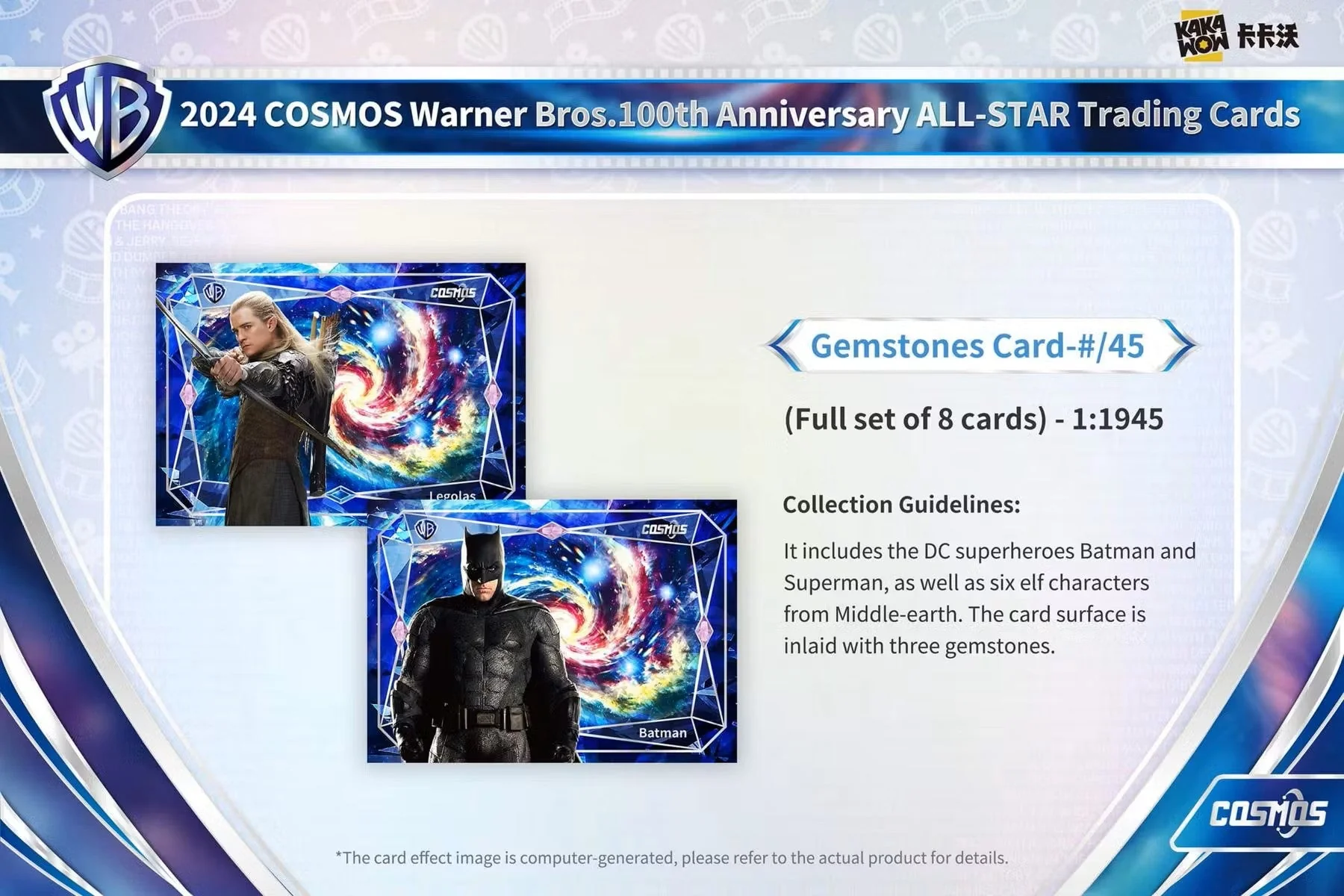 2024 Kakawow Cosmos Warner Brothers 100th Anniversary Trading Cards Hobby Box - Image 20