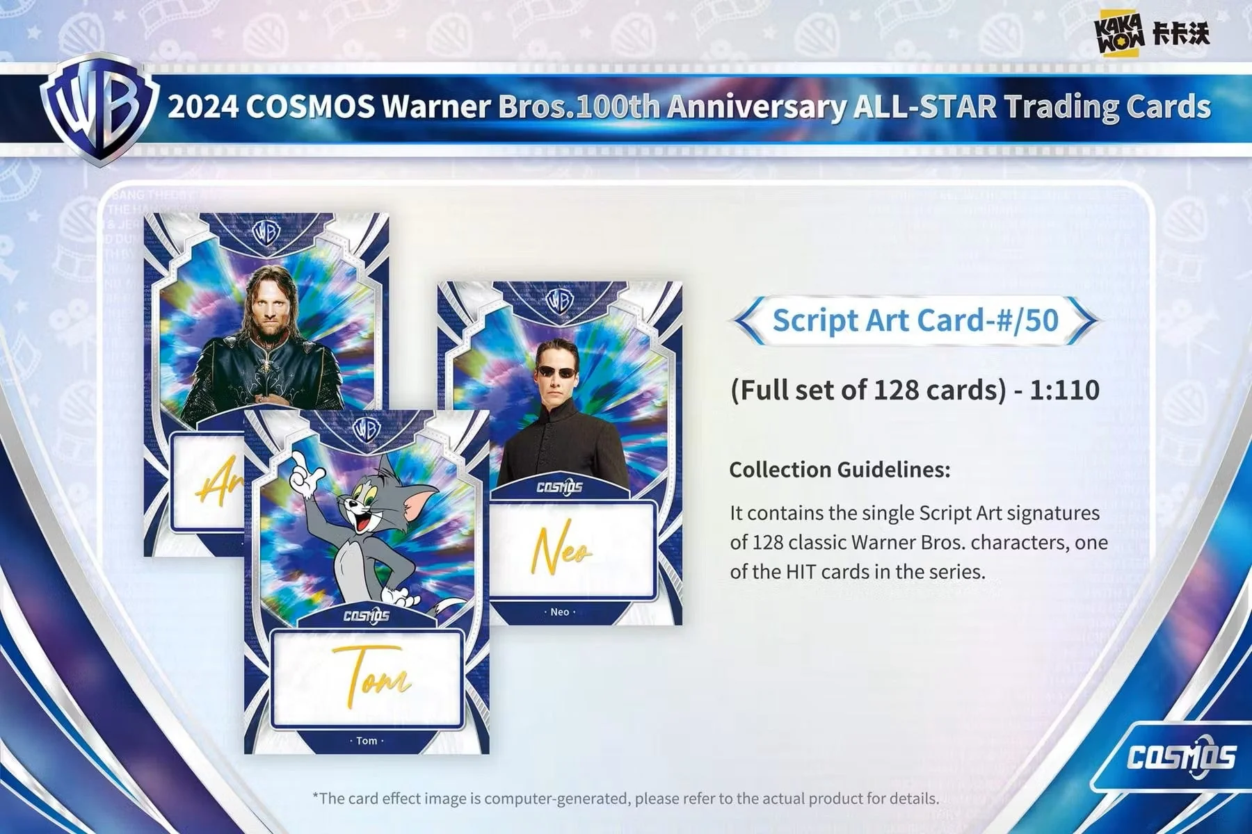 2024 Kakawow Cosmos Warner Brothers 100th Anniversary Trading Cards Hobby Box - Image 23