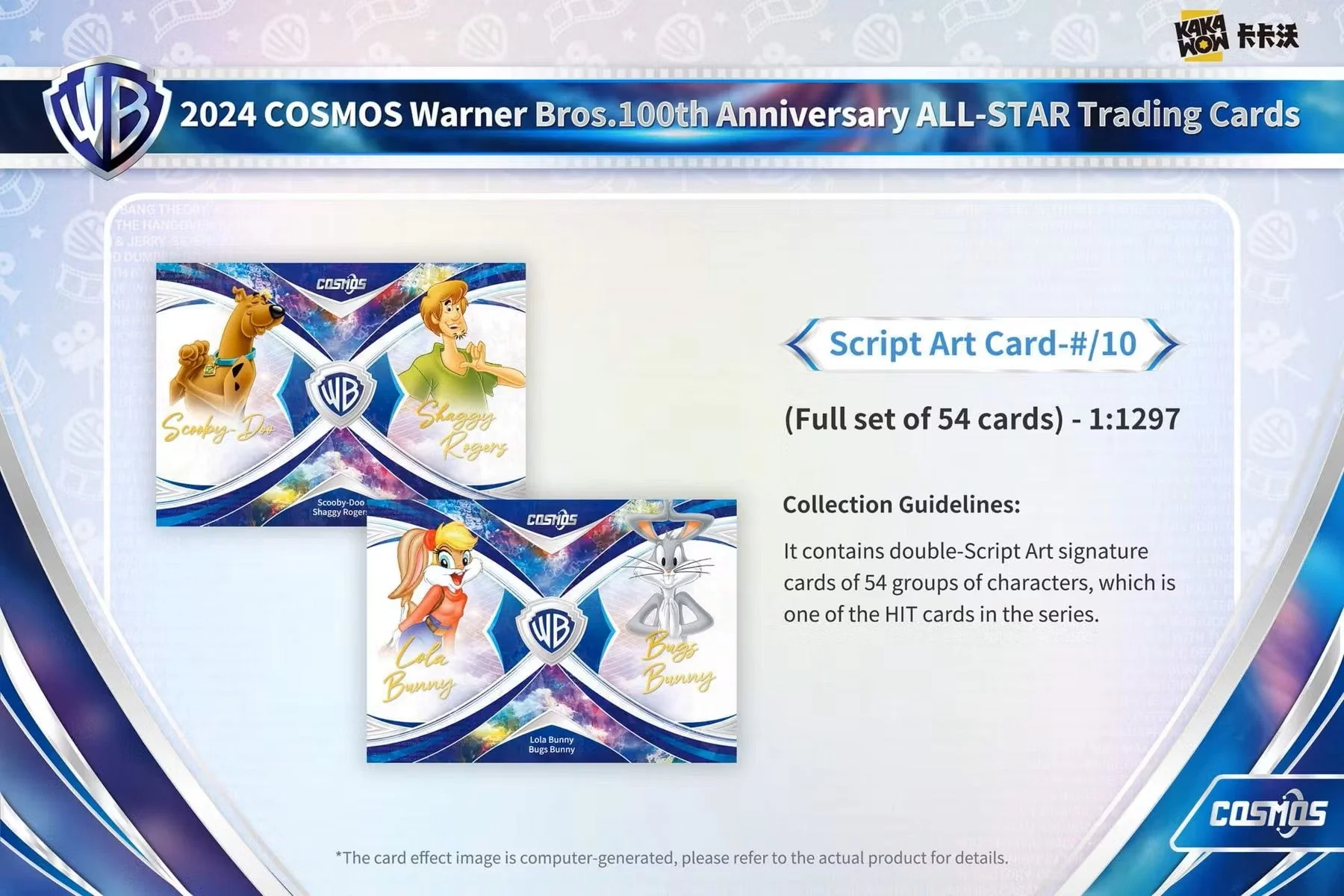 2024 Kakawow Cosmos Warner Brothers 100th Anniversary Trading Cards Hobby Box - Image 24