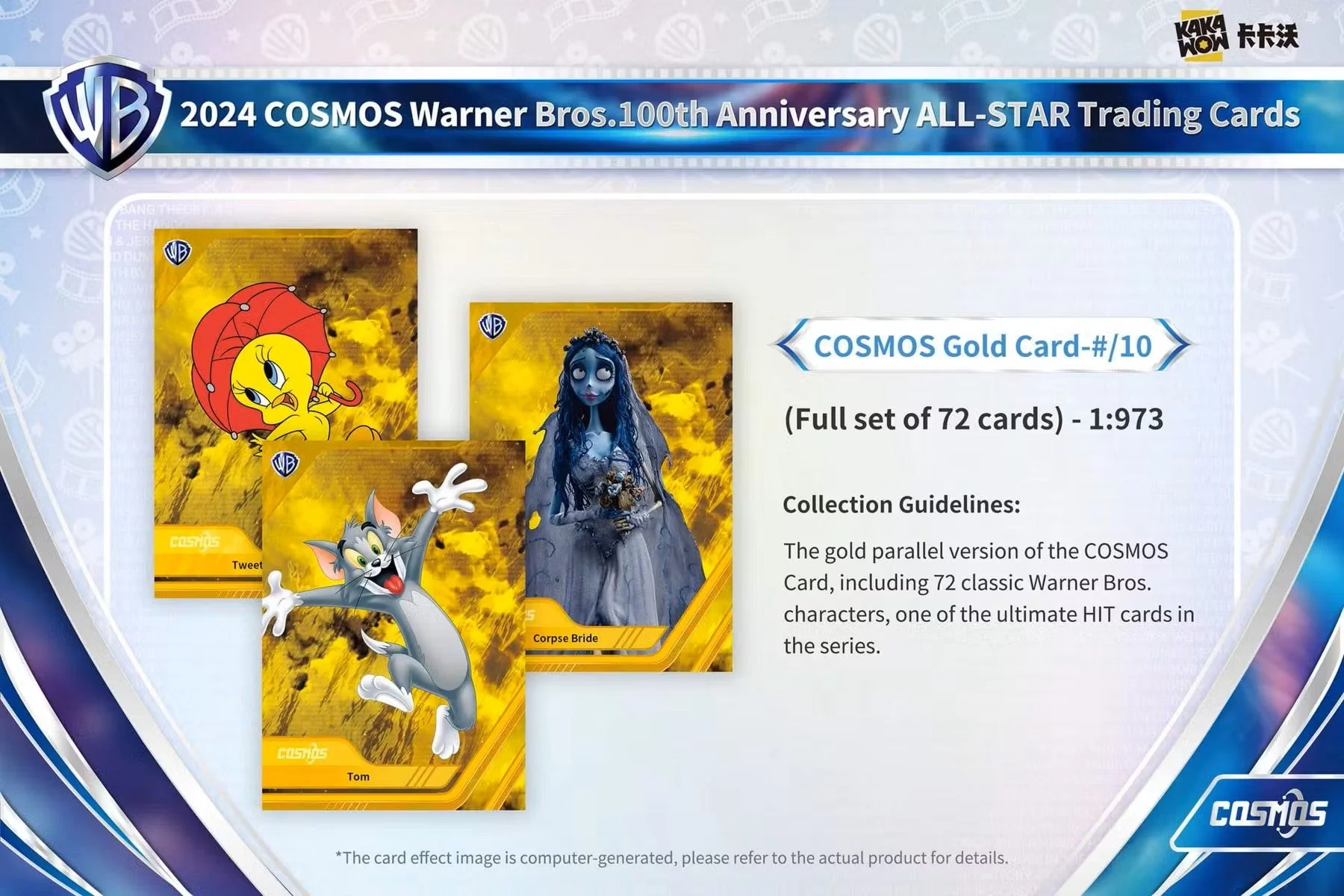 2024 Kakawow Cosmos Warner Brothers 100th Anniversary Trading Cards Hobby Box - Image 28