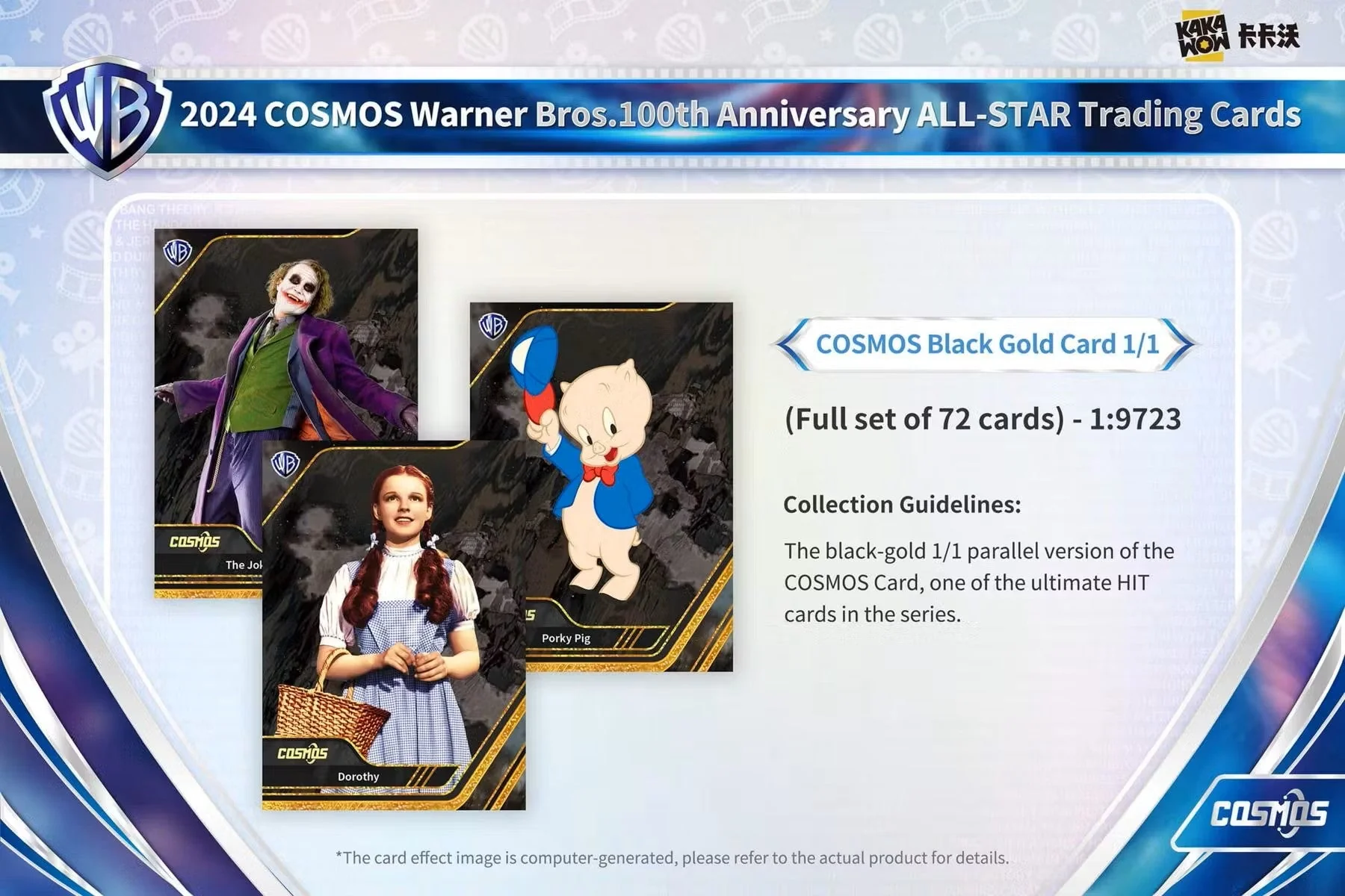 2024 Kakawow Cosmos Warner Brothers 100th Anniversary Trading Cards Hobby Box - Image 29