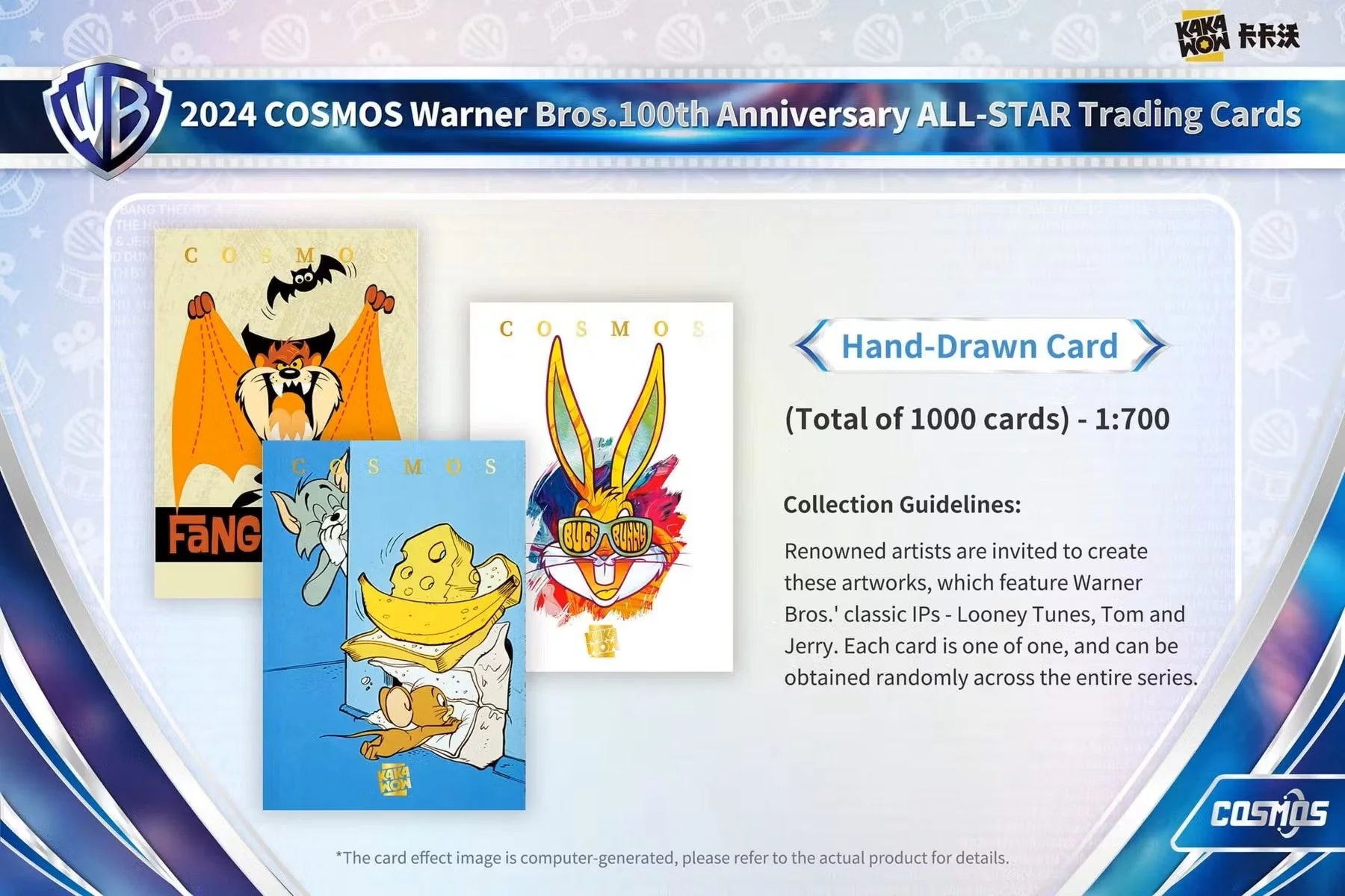 2024 Kakawow Cosmos Warner Brothers 100th Anniversary Trading Cards Hobby Box - Image 31