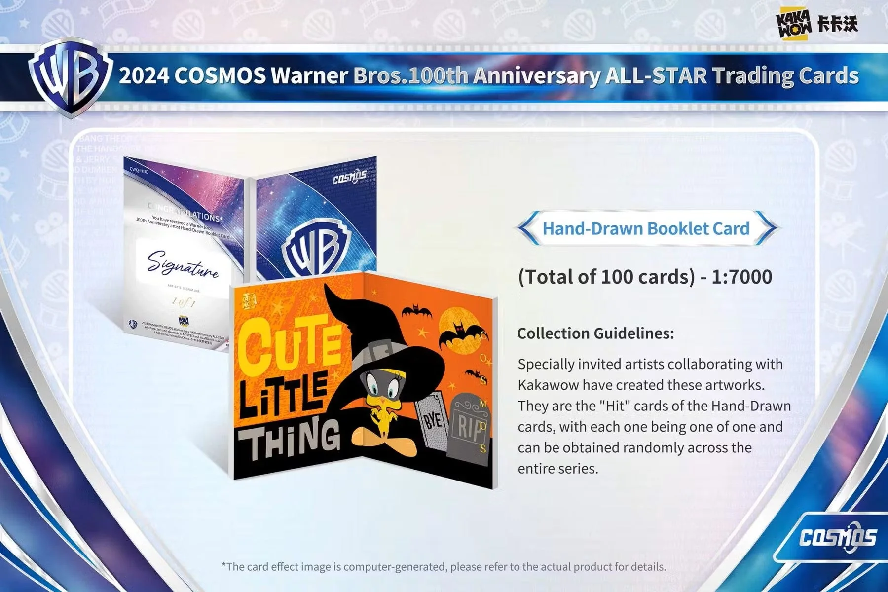 2024 Kakawow Cosmos Warner Brothers 100th Anniversary Trading Cards Hobby Box - Image 32