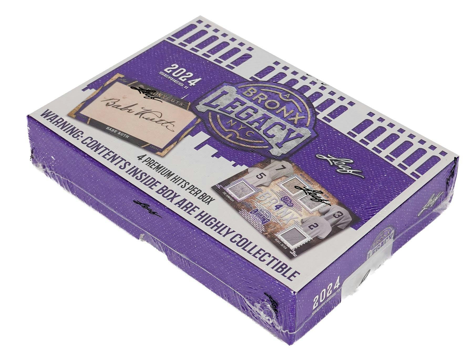 2024 Leaf A Bronx Legacy NYC Series 2 Baseball Hobby Box - Image 2