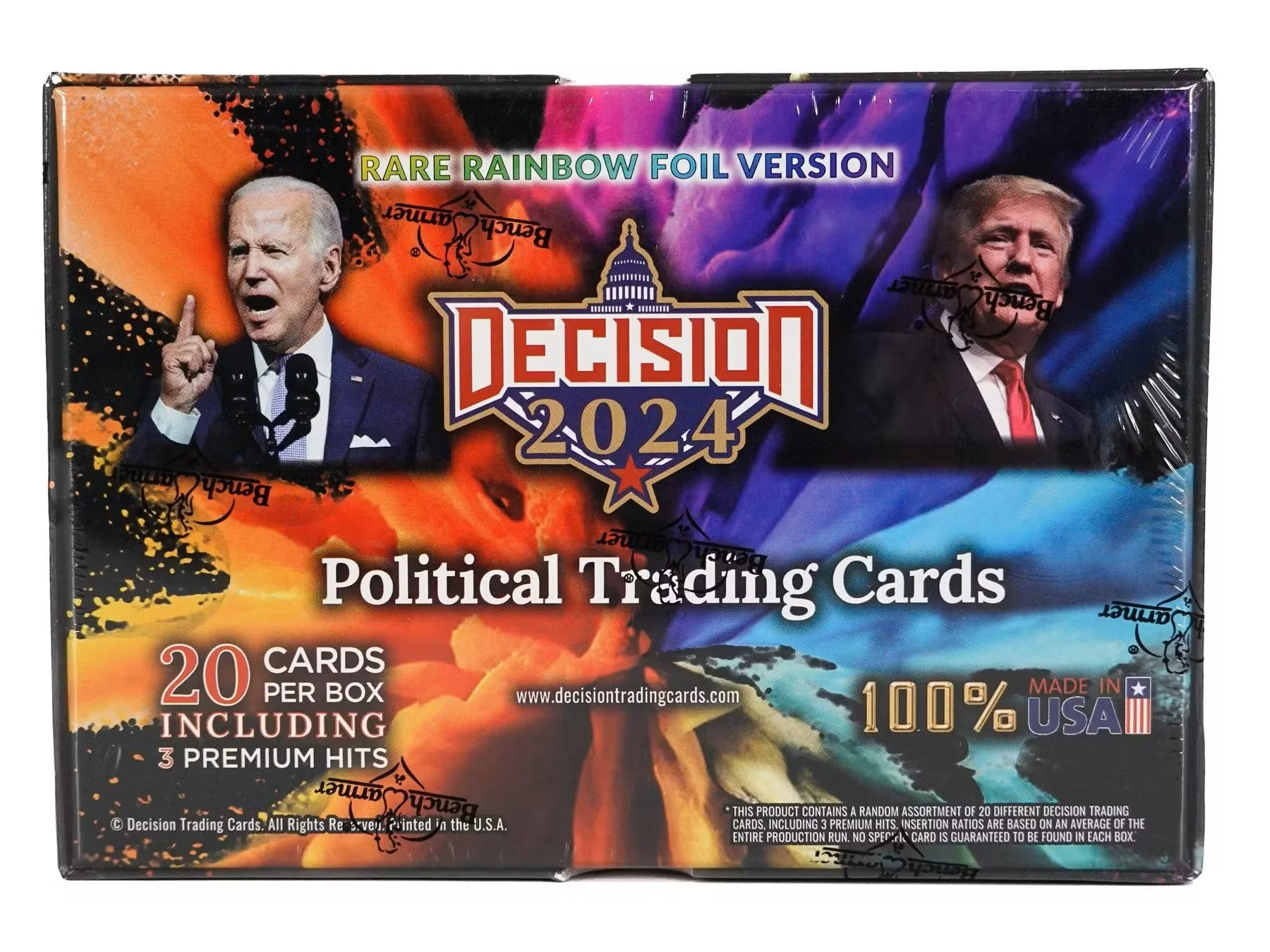 2024 Leaf Decision Rare Rainbow Foil Version Hobby Box