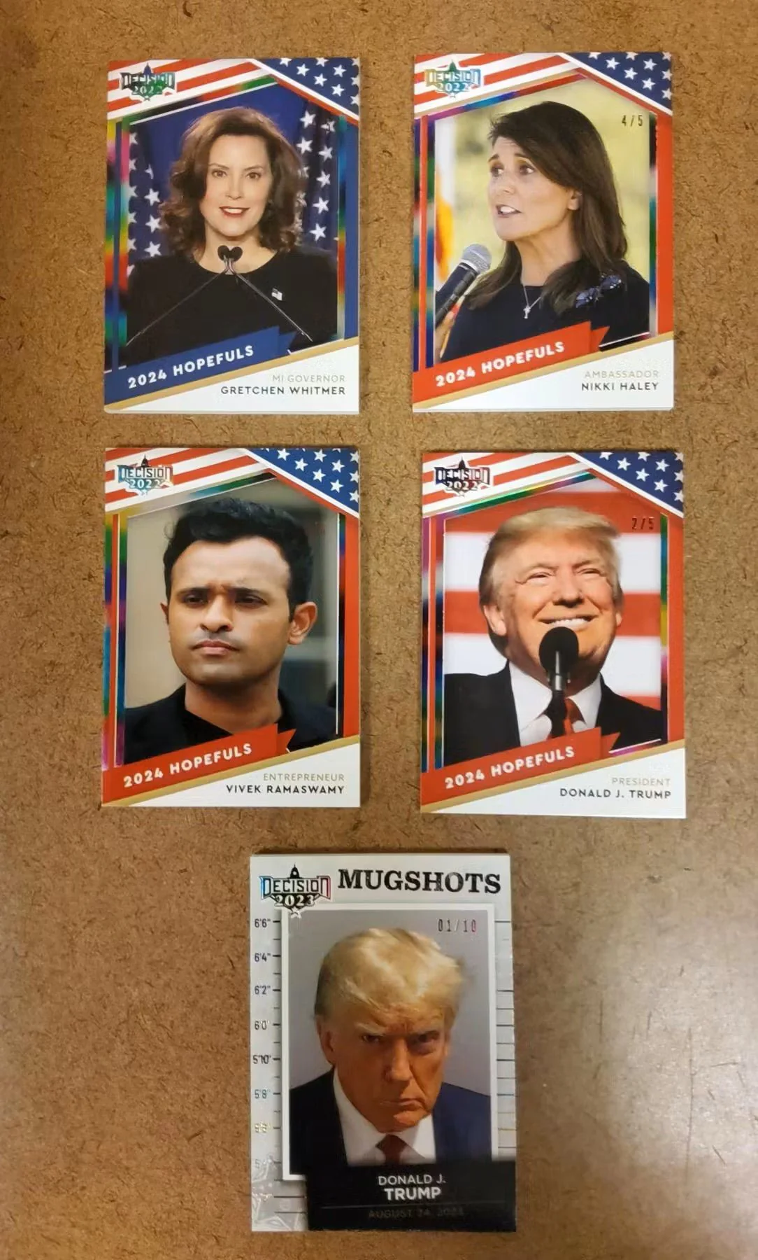 2024 Leaf Decision Rare Rainbow Foil Version Hobby Box - Image 6