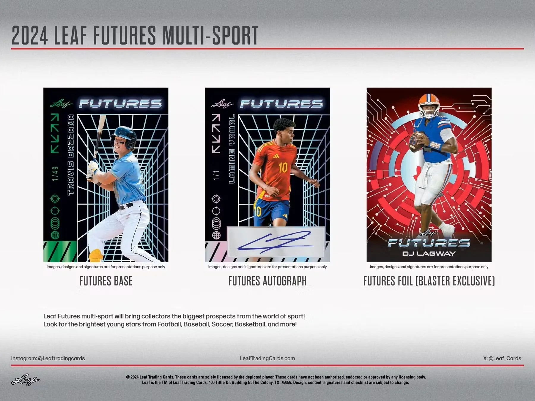2024 Leaf Futures Multisport Blaster Box - Image 4