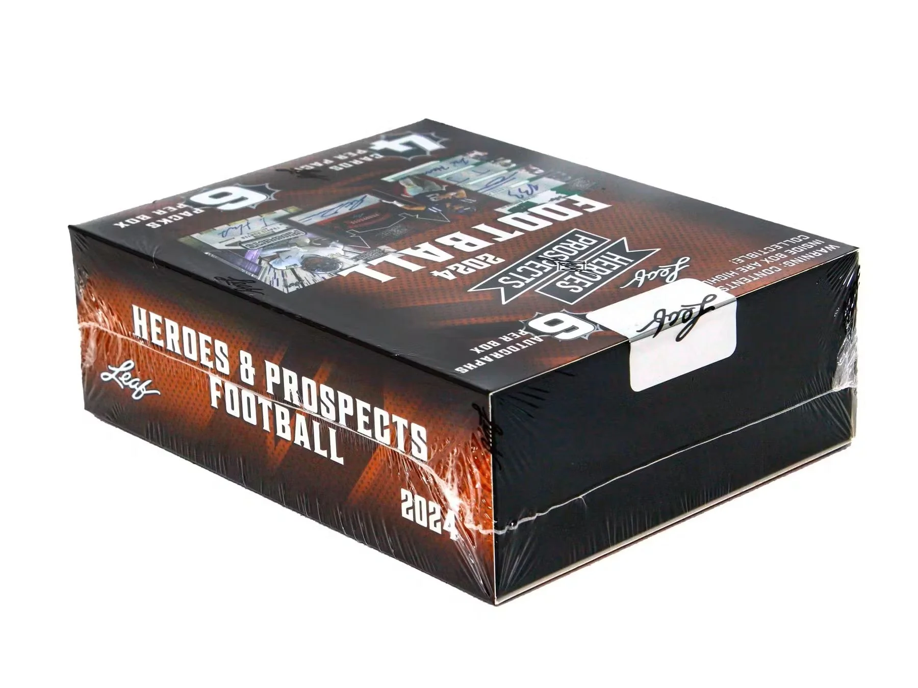 2024 Leaf Heroes & Prospects Football Hobby Box - Image 2