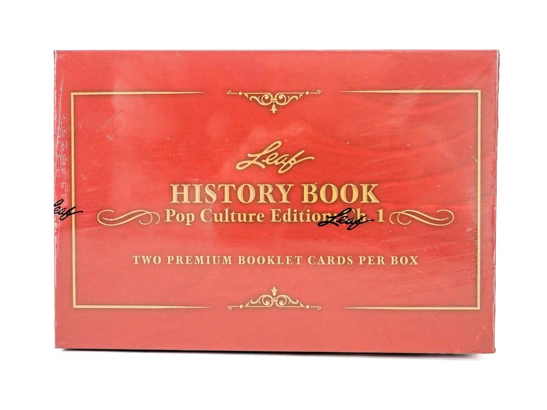 2024 Leaf History Book Pop Culture Edition Chapter 1 Hobby Box