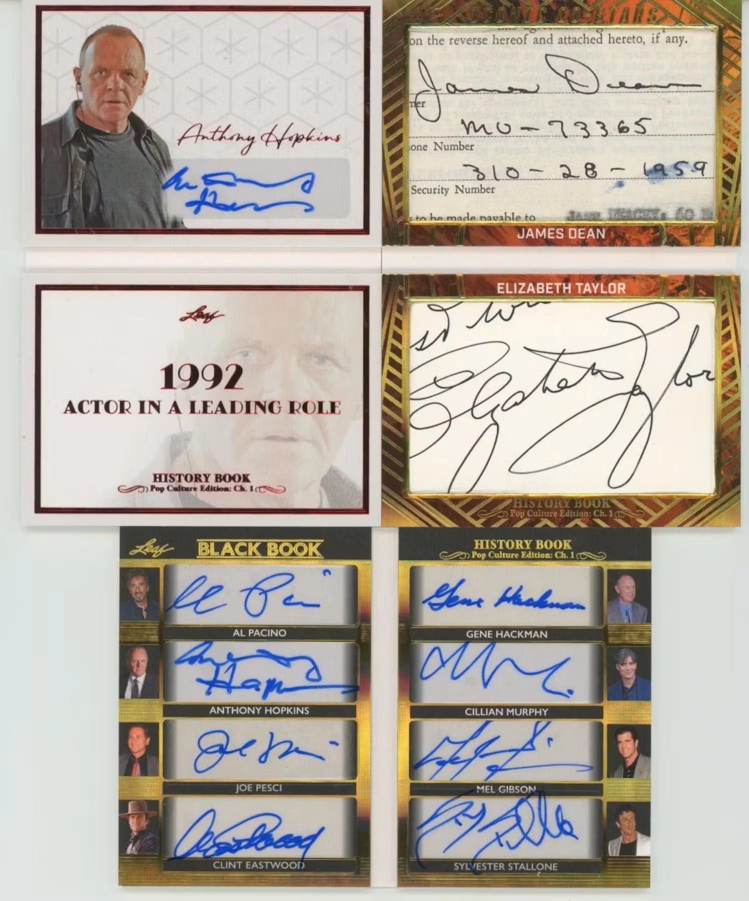 2024 Leaf History Book Pop Culture Edition Chapter 1 Hobby Box - Image 12