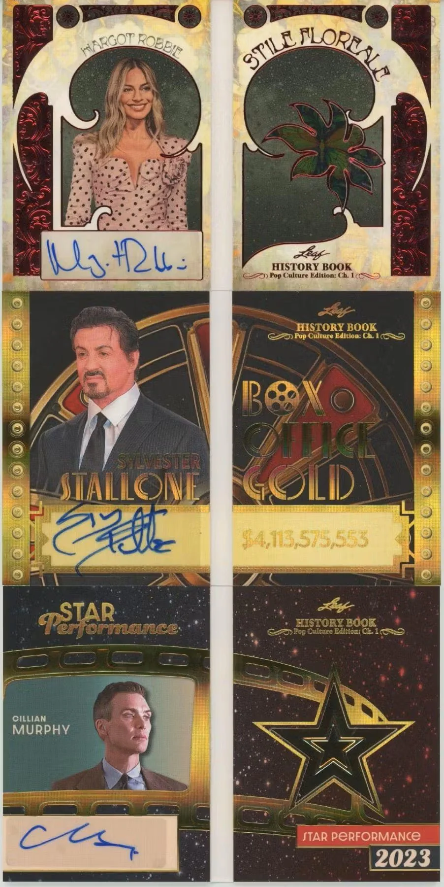 2024 Leaf History Book Pop Culture Edition Chapter 1 Hobby Box - Image 14