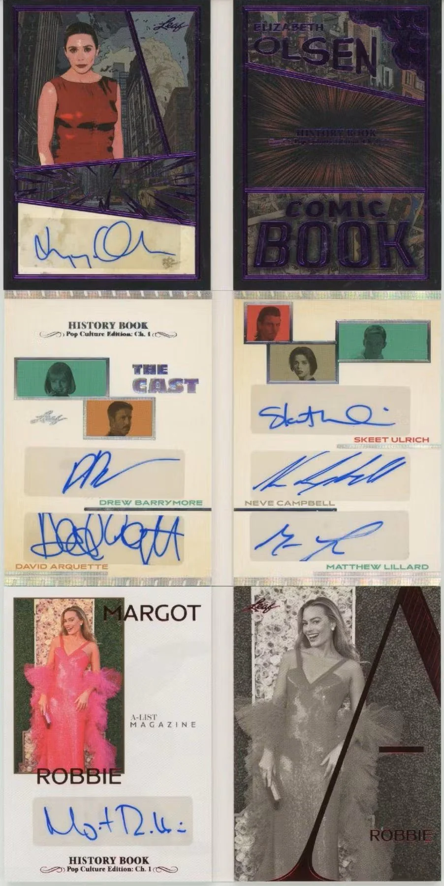 2024 Leaf History Book Pop Culture Edition Chapter 1 Hobby Box - Image 15