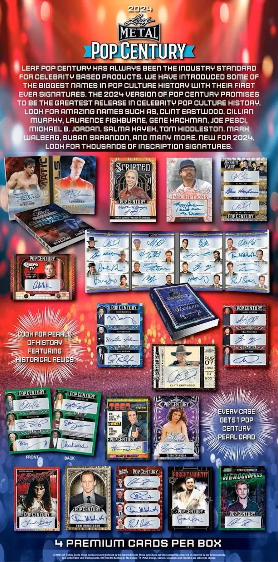 2024 Leaf Metal Pop Century Hobby Box - Image 3