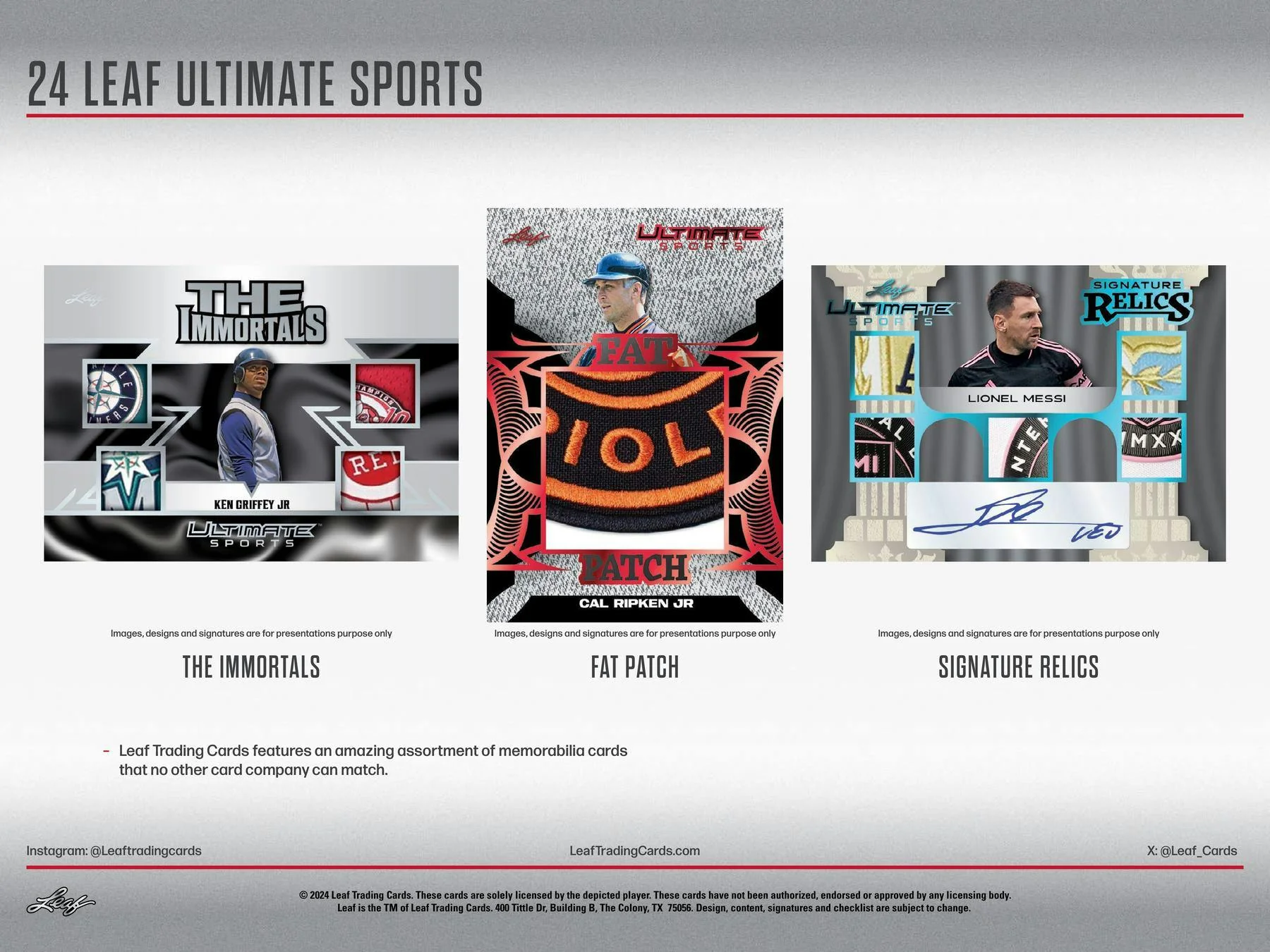 2024 Leaf Ultimate Sports Hobby Box - Image 6