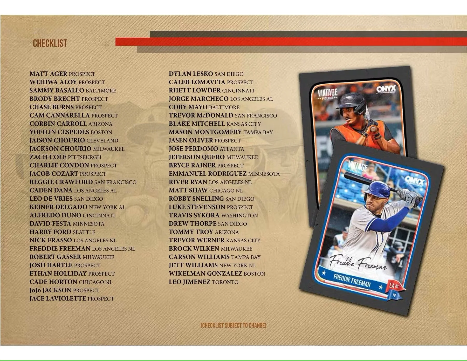 2024 Onyx Vintage Mega Series Baseball Hobby Box - Image 6