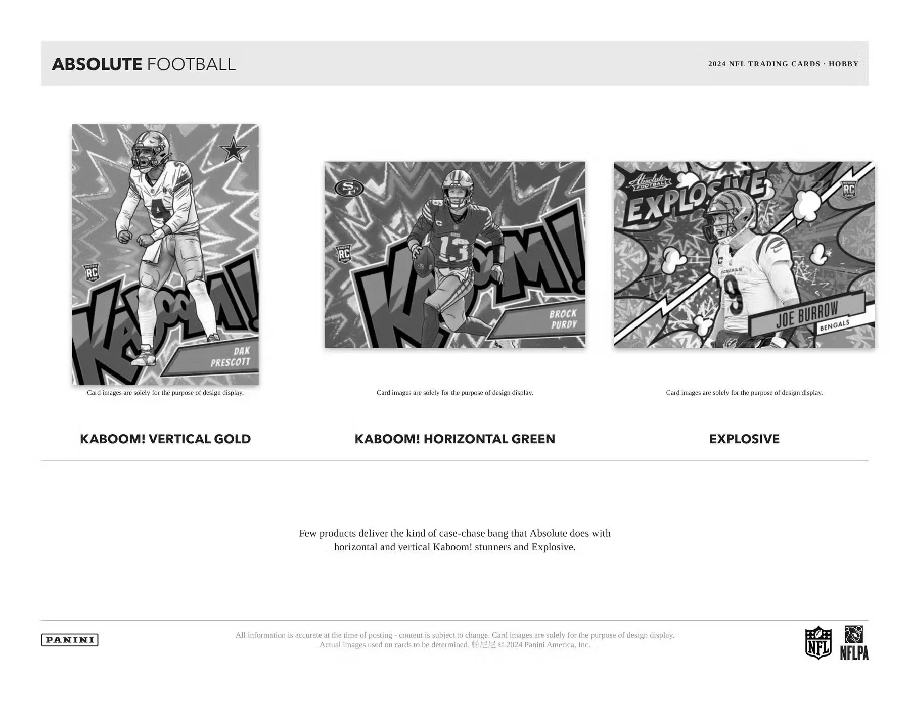 2024 Panini Absolute Football Hobby Box - Image 5