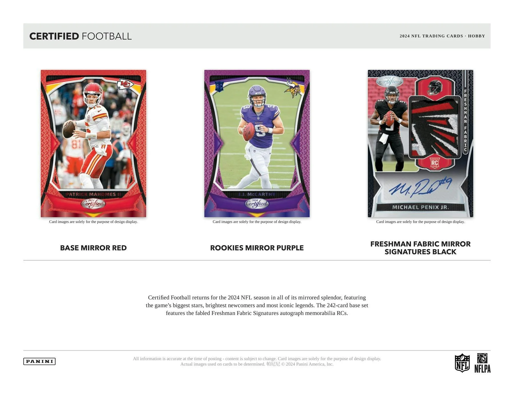2024 Panini Certified Football Hobby Box - Image 4