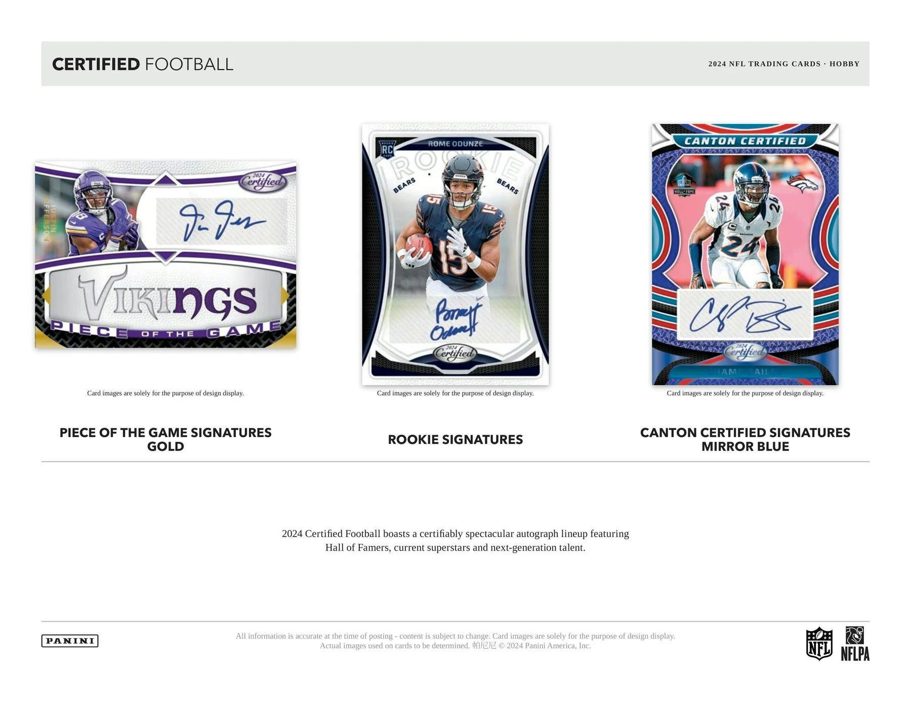 2024 Panini Certified Football Hobby Box - Image 5