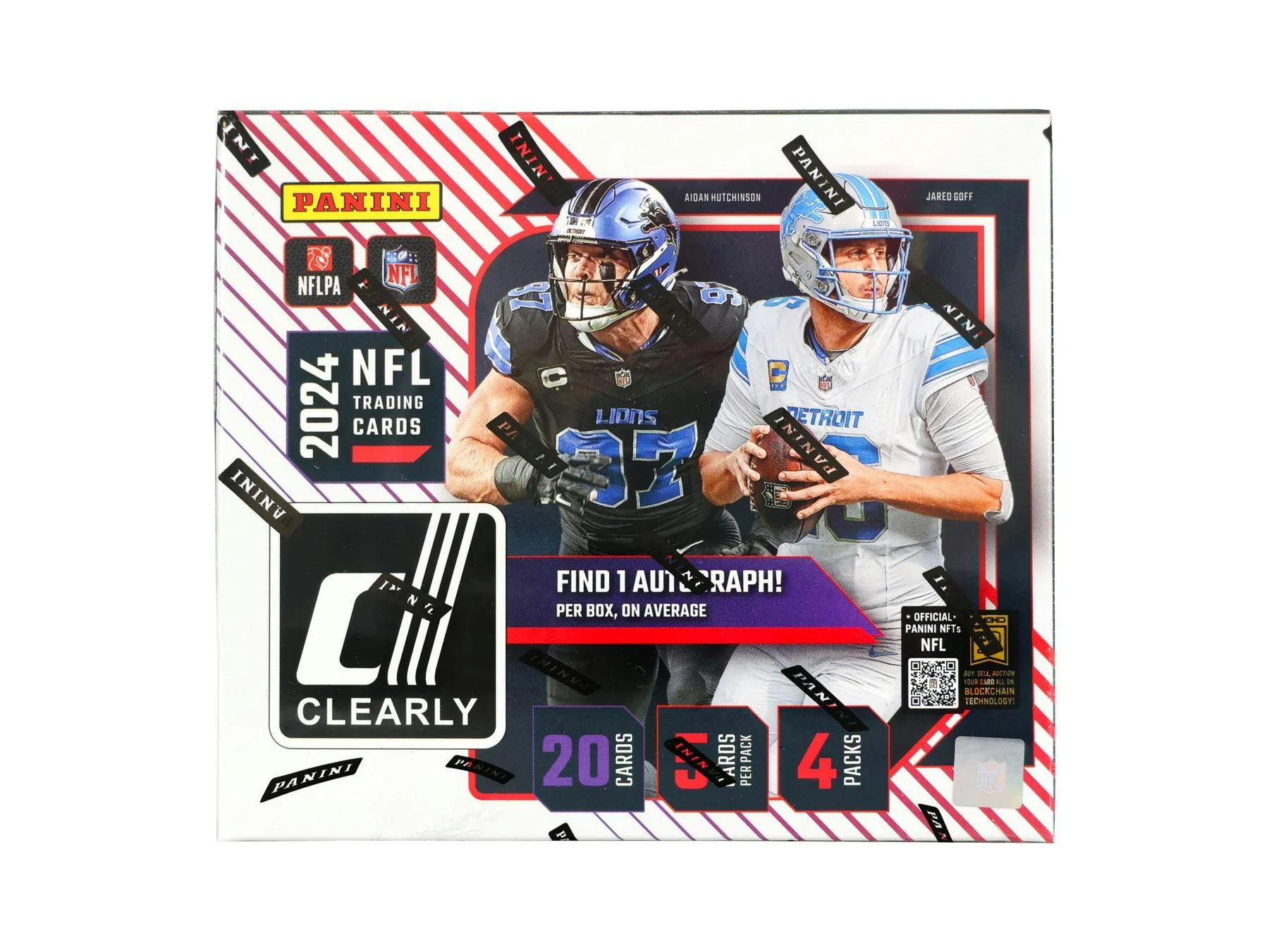 2024 Clearly Donruss Football Hobby Box | Columbia Sports Cards & More