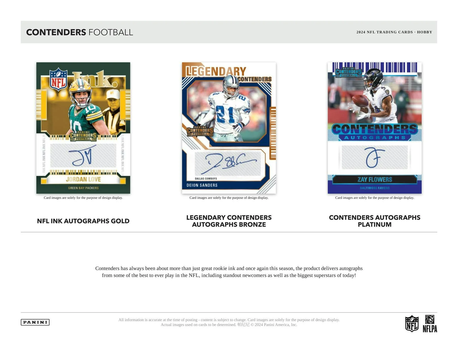 2024 Panini Contenders Football Hobby Box | Columbia Sports Cards & More - Image 5