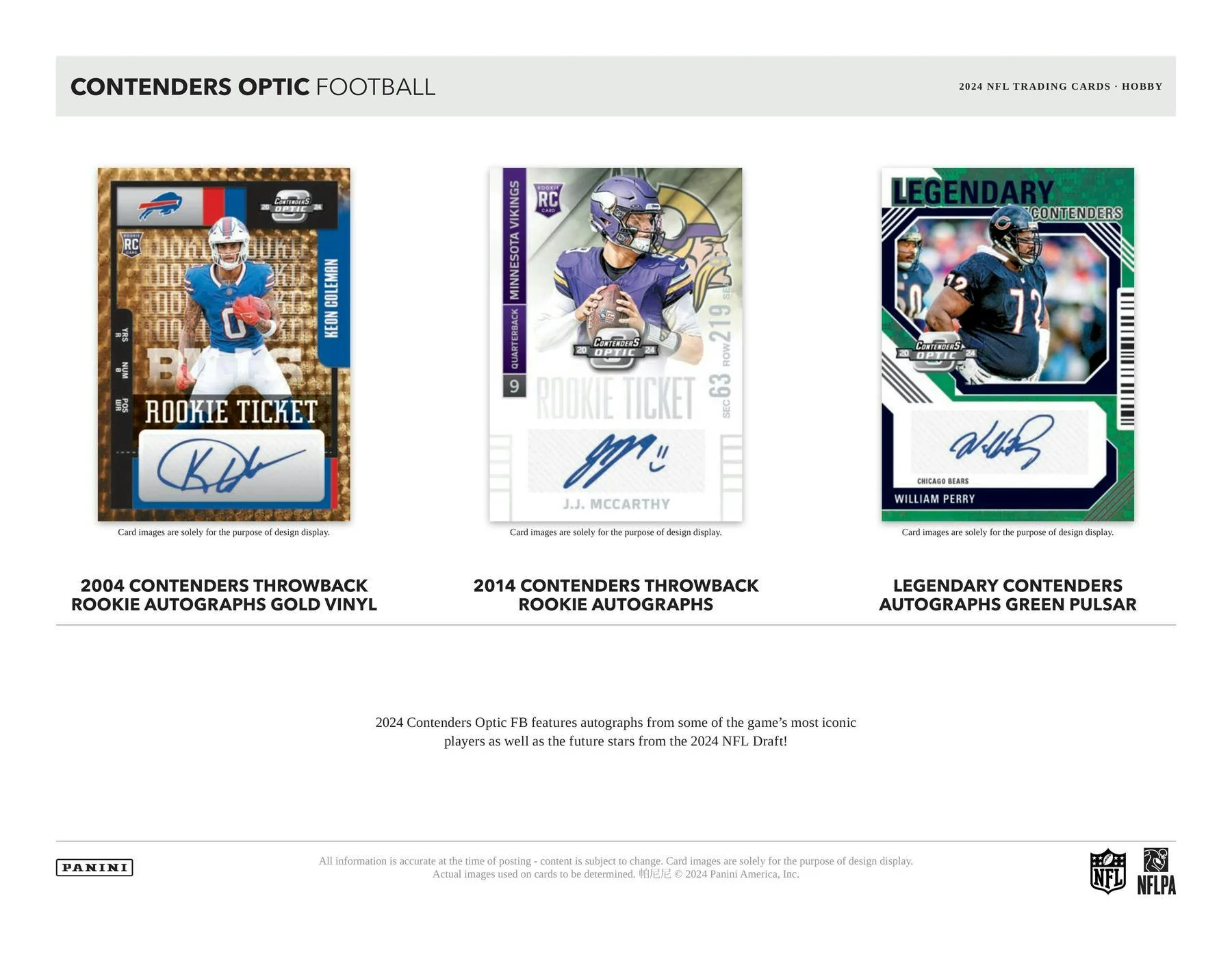 2024 Panini Contenders Optic Football Hobby Box - Image 5