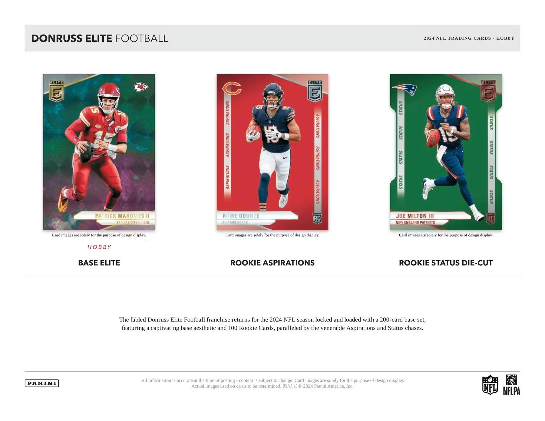 2024 Panini Donruss Elite Football Hobby Box - Image 4
