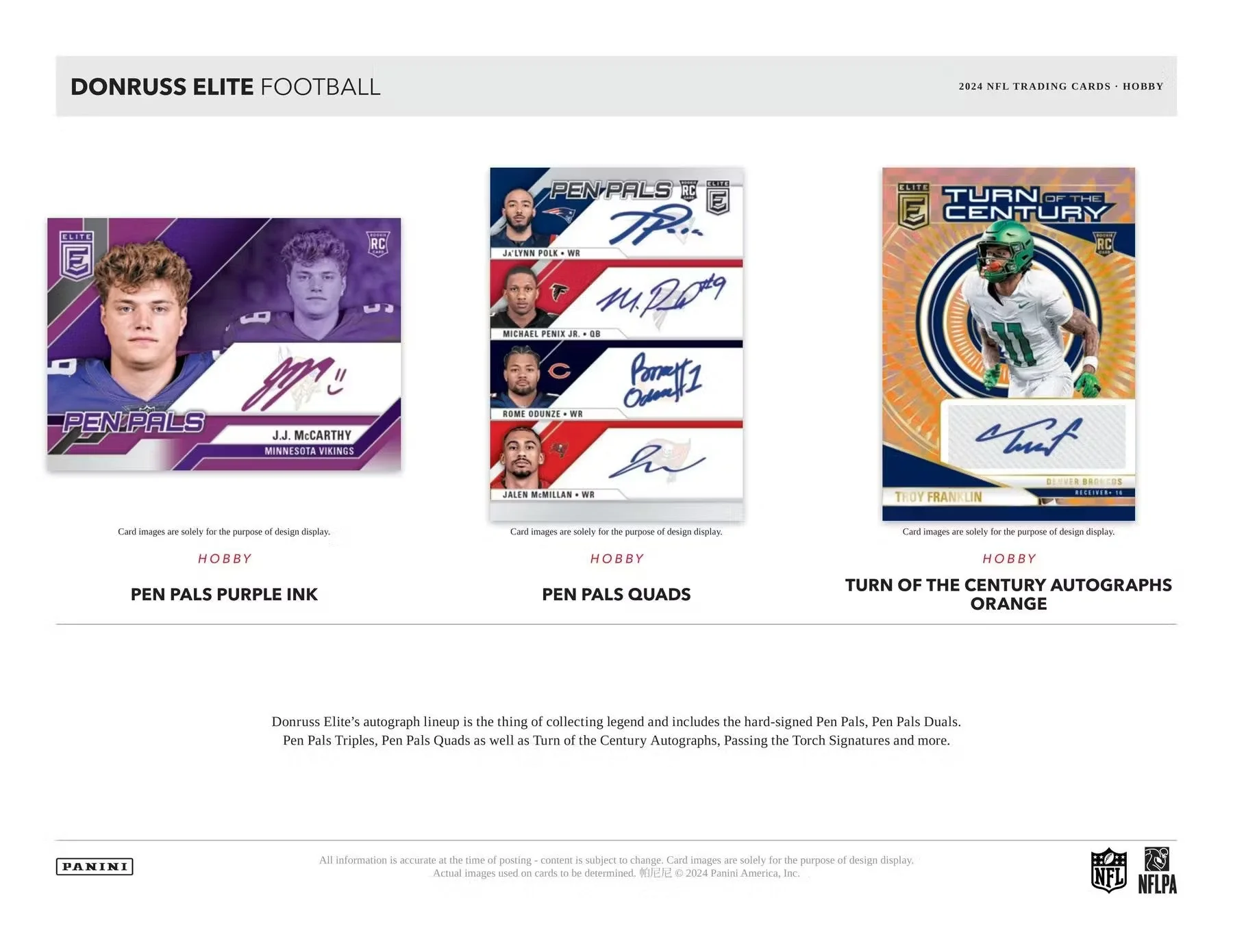 2024 Panini Donruss Elite Football Hobby Box - Image 5