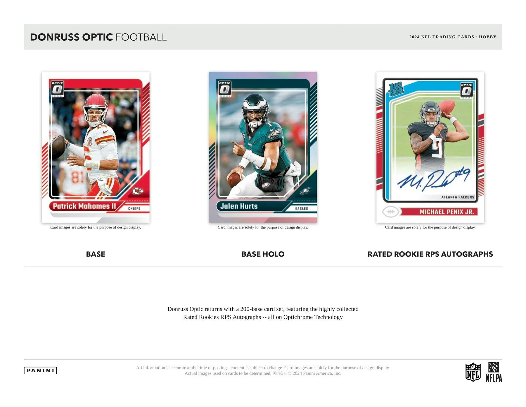 2024 Panini Donruss Optic Football Hobby Box - Image 4