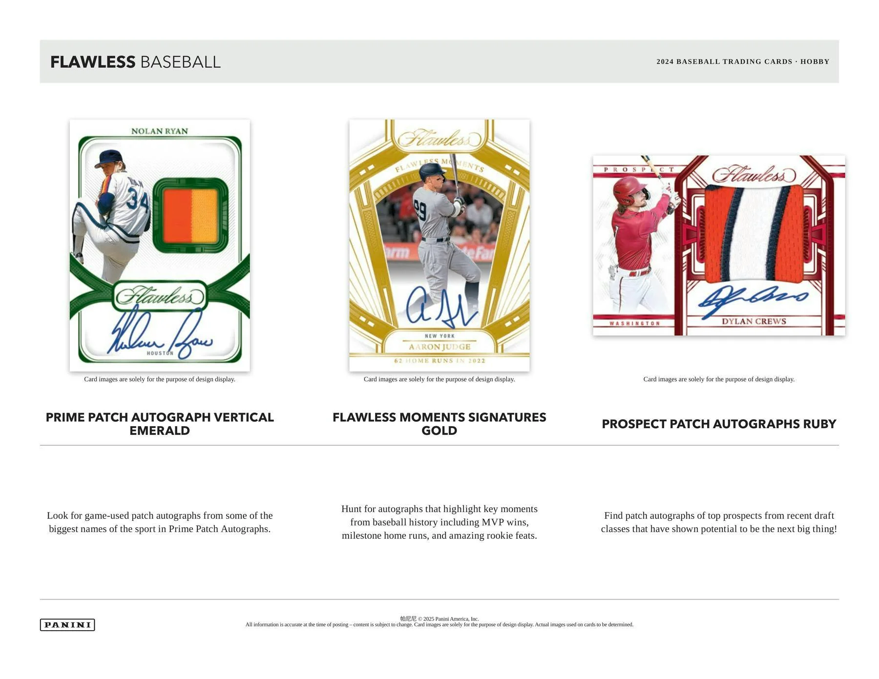 2024 Panini Flawless Baseball Hobby Box - Image 4