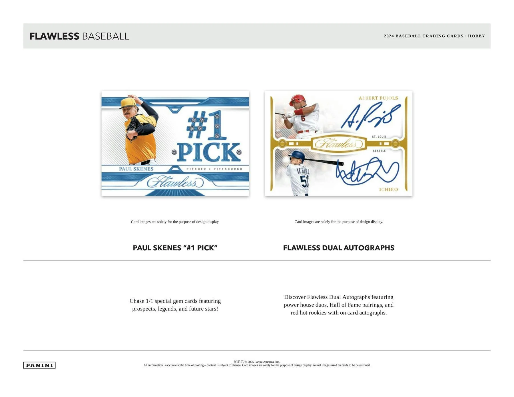2024 Panini Flawless Baseball Hobby Box - Image 5