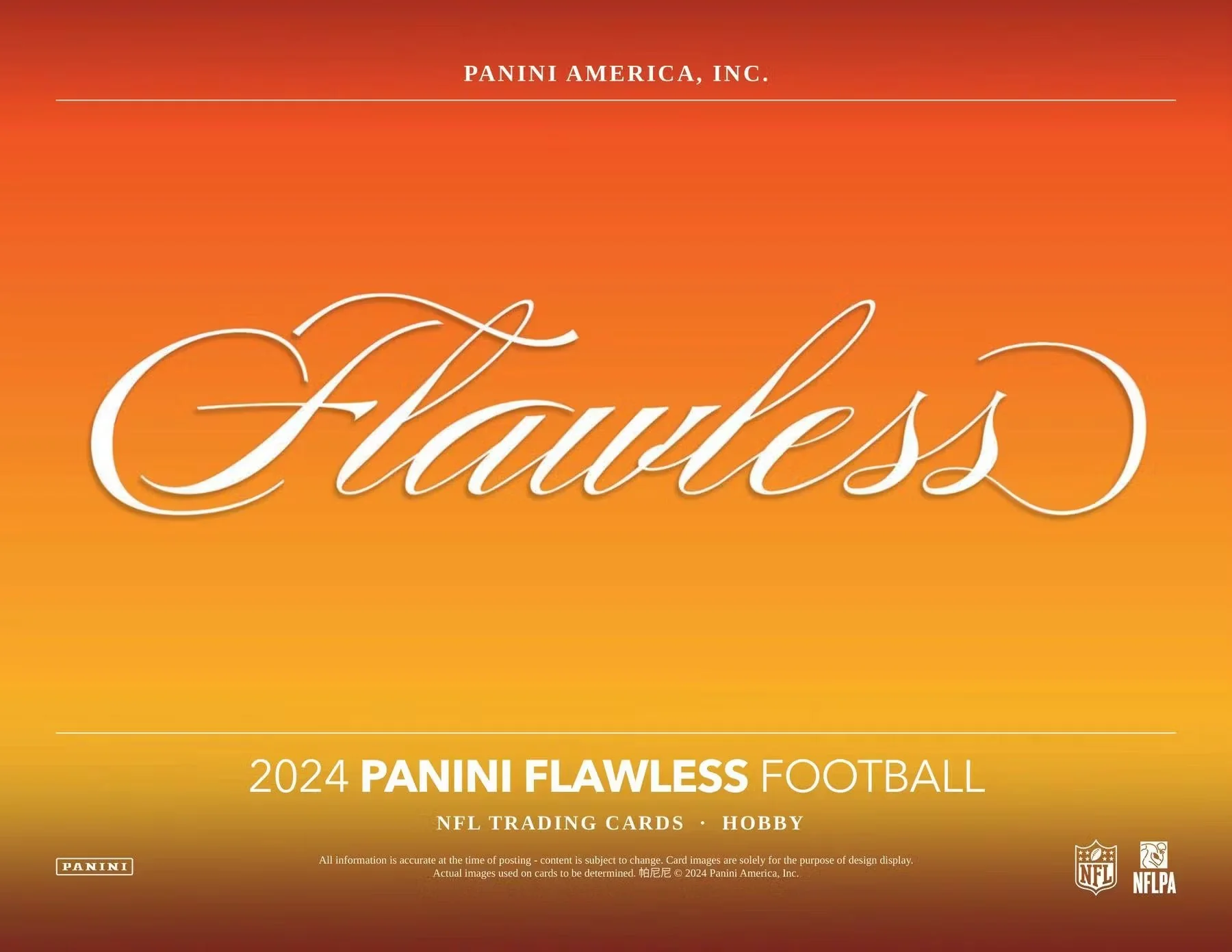 2024 Panini Flawless Football Hobby 2-Box Case - Image 6