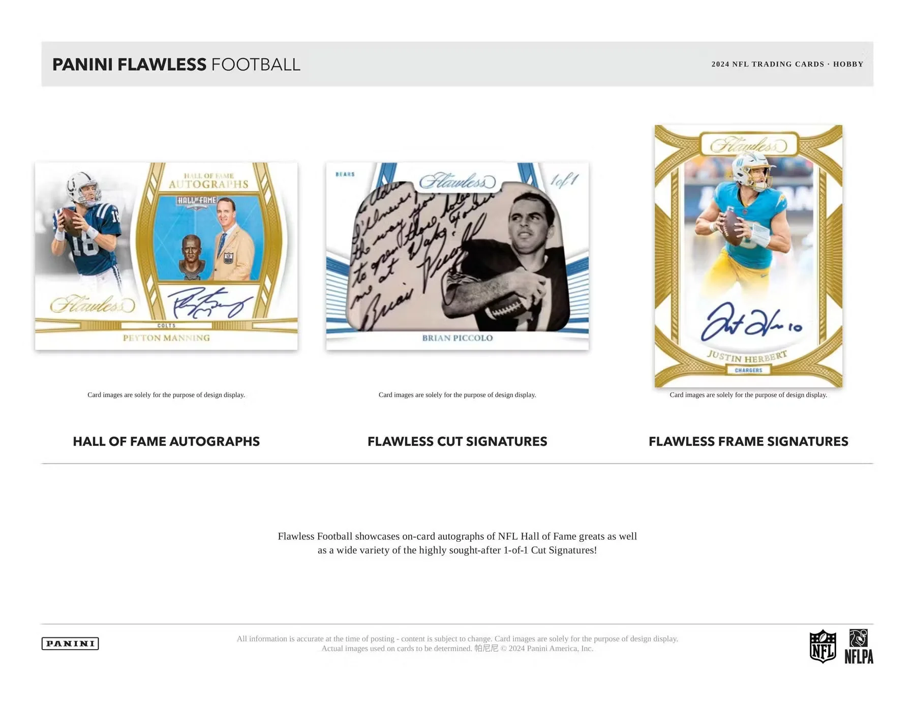2024 Panini Flawless Football Hobby 2-Box Case - Image 7