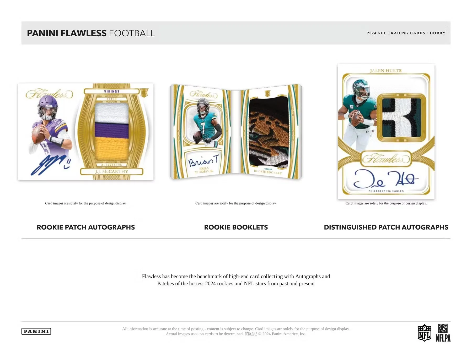 2024 Panini Flawless Football Hobby 2-Box Case - Image 9
