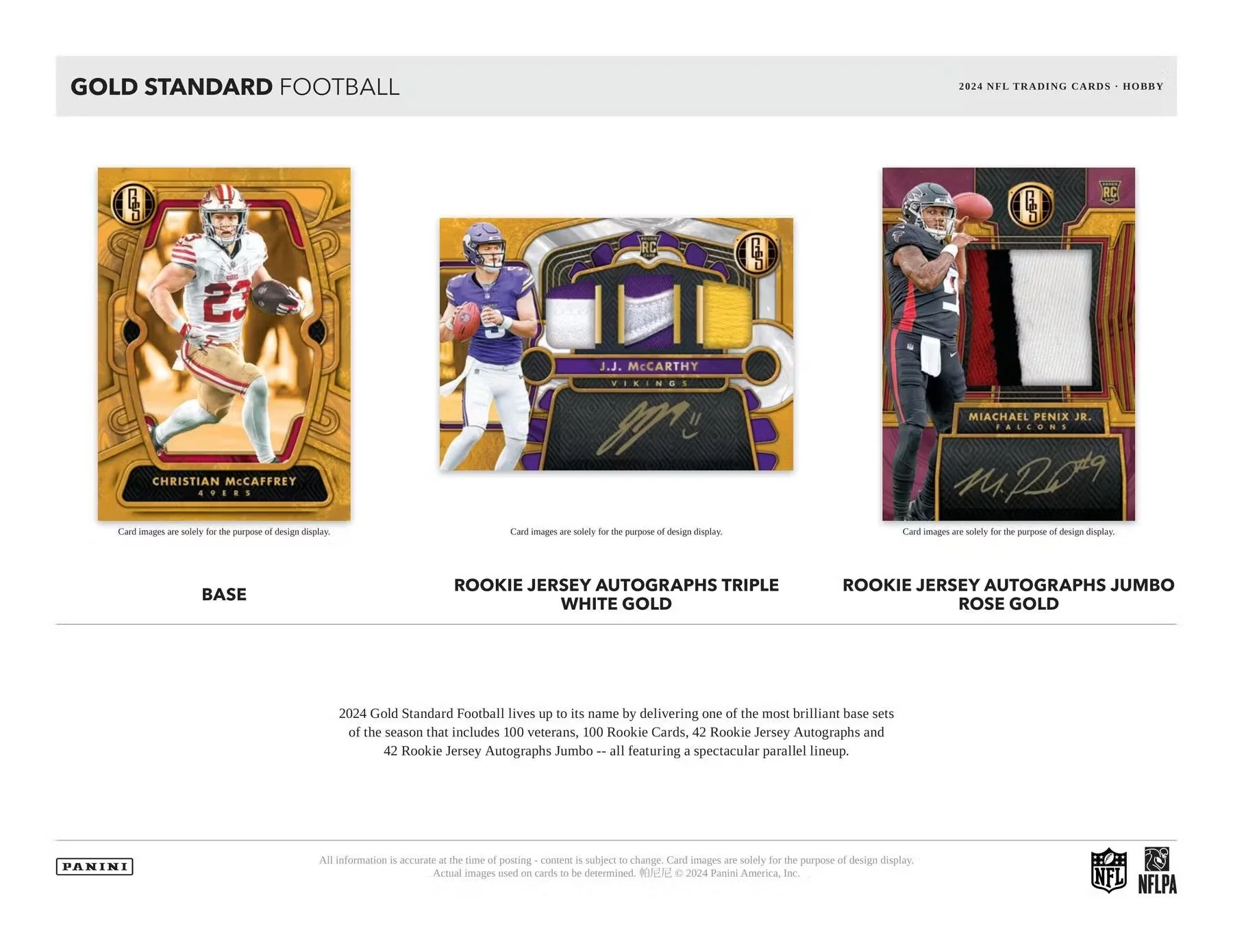 2024 Panini Gold Standard Football Hobby Box - Image 4