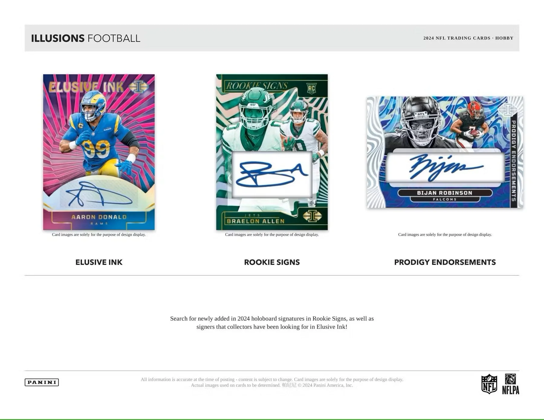 2024 Panini Illusions Football Hobby - Image 5